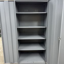 Metal Storage Cabinet. 