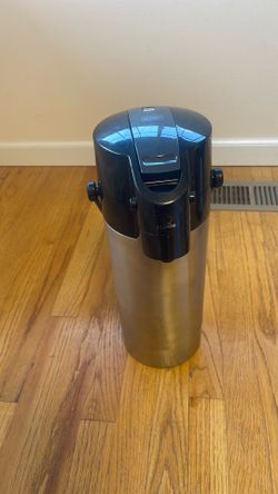 Zojirushi Stainless Steel Vacuum Air Pot Beverage Dispenser, 1-Gallon / 3.8-Liter