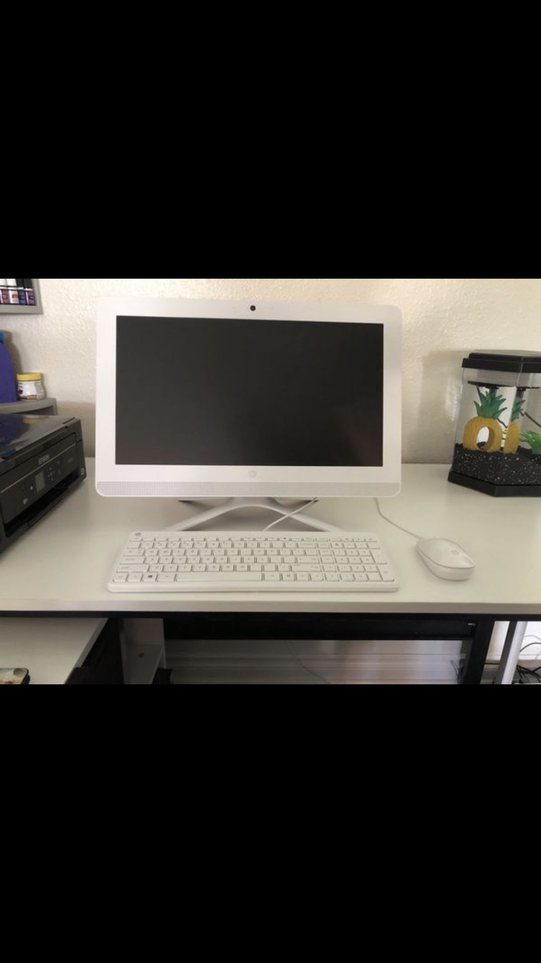 HP all in one desktop computer