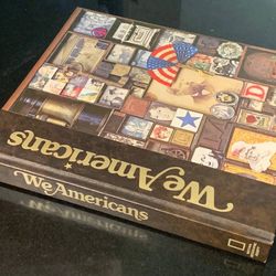 📖🇺🇸 We Americans: Large Hardcover Glossy Illustrations Book (brand new)