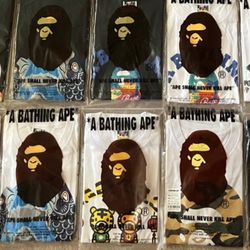 Bape A Bathing Ape Tshirts Size Large 