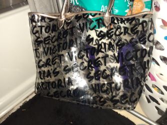 Victoria secret clear bag