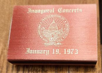 Nixon Inauguration Souvenir