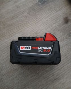 Milwaukee tools M18 RedLithium XC5.0 Battery