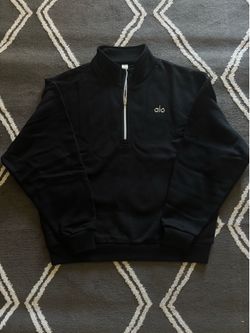 Alo Q Zip Black