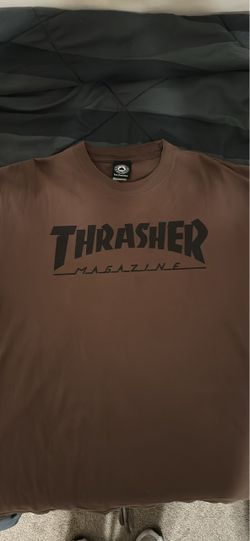 Thrasher Magazine T-Shirt Brown