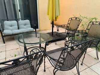 6 Piece Patio Furniture Set