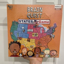 Brain Quest States Game Educational University Games NIP Sealed Grades 3-6. Condition is brand new factory sealed. Ships out ASAP!  