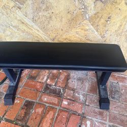 Black Workout Bench