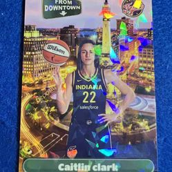 Caitlin Clark Indiana Fever WNBA Rookie Cracked Ice