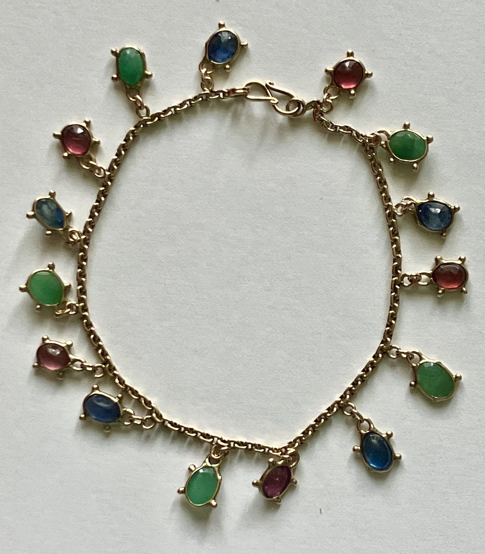 TURTLE GEMSTONE 14K SOLID GOLD BRACELET 6.3g ‼️ The ONLY 1 You Can Find ‼️ Read Details below ‼️ Price Is FIRM ‼️