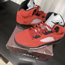 Jordan 5 Retro Raging Bull Red 