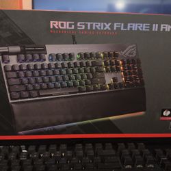 ASUS ROG STRIX FLARE II ANIMATE Wired Gaming Keyboard