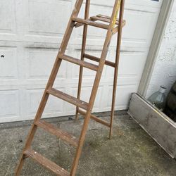 Wooden 6ft A Frame Ladder 