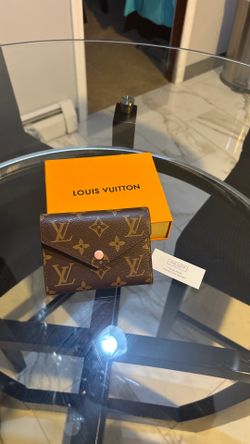 Louis Vuitton Victorine Monogram Trifold Wallet In (Rose Ballerina Pink)!