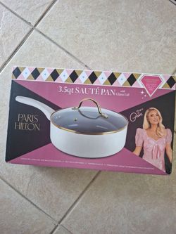 Paris Hilton 3.5qt Ceramic Nonstick Sauté Pan