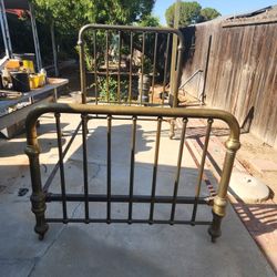 Brass bed frame 