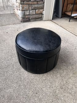 1960’s Leather Footstool