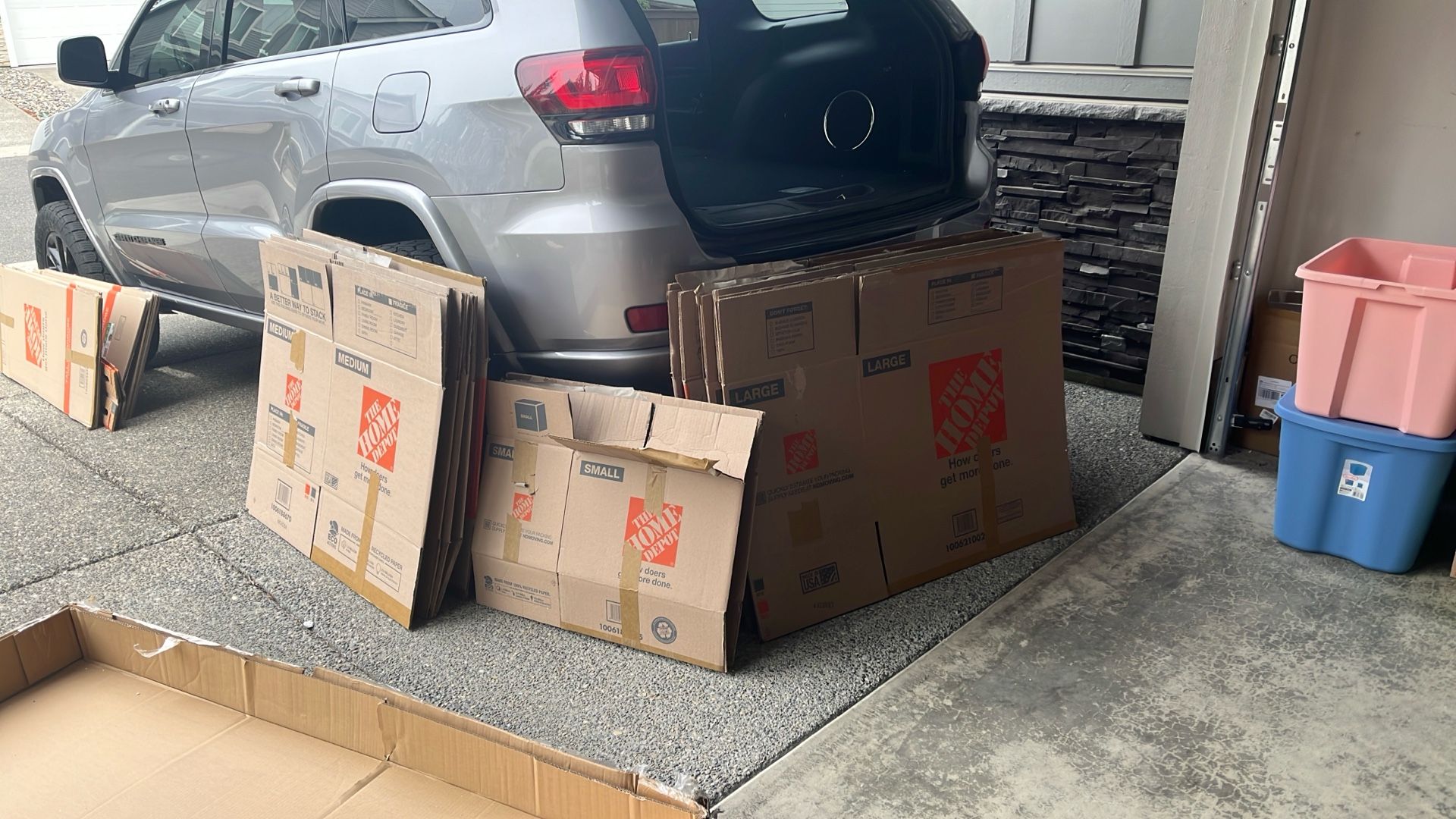 Home Depot Moving Boxes