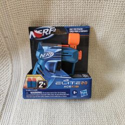 Nerf Elite 2.0 Ace SD-1 Blaster with 2 Official Nerf Darts – Hasbro