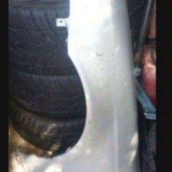 2000 Civic Driver Side Fender has a couple of Rock dance but still usable