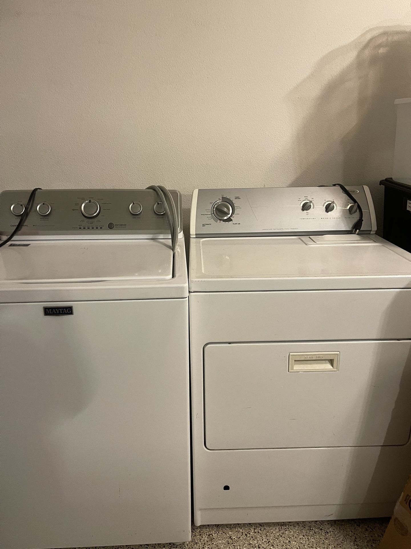 Washer And Dryer Set $140