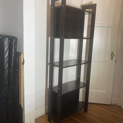 5 Tier Ikea Brown Bookcase