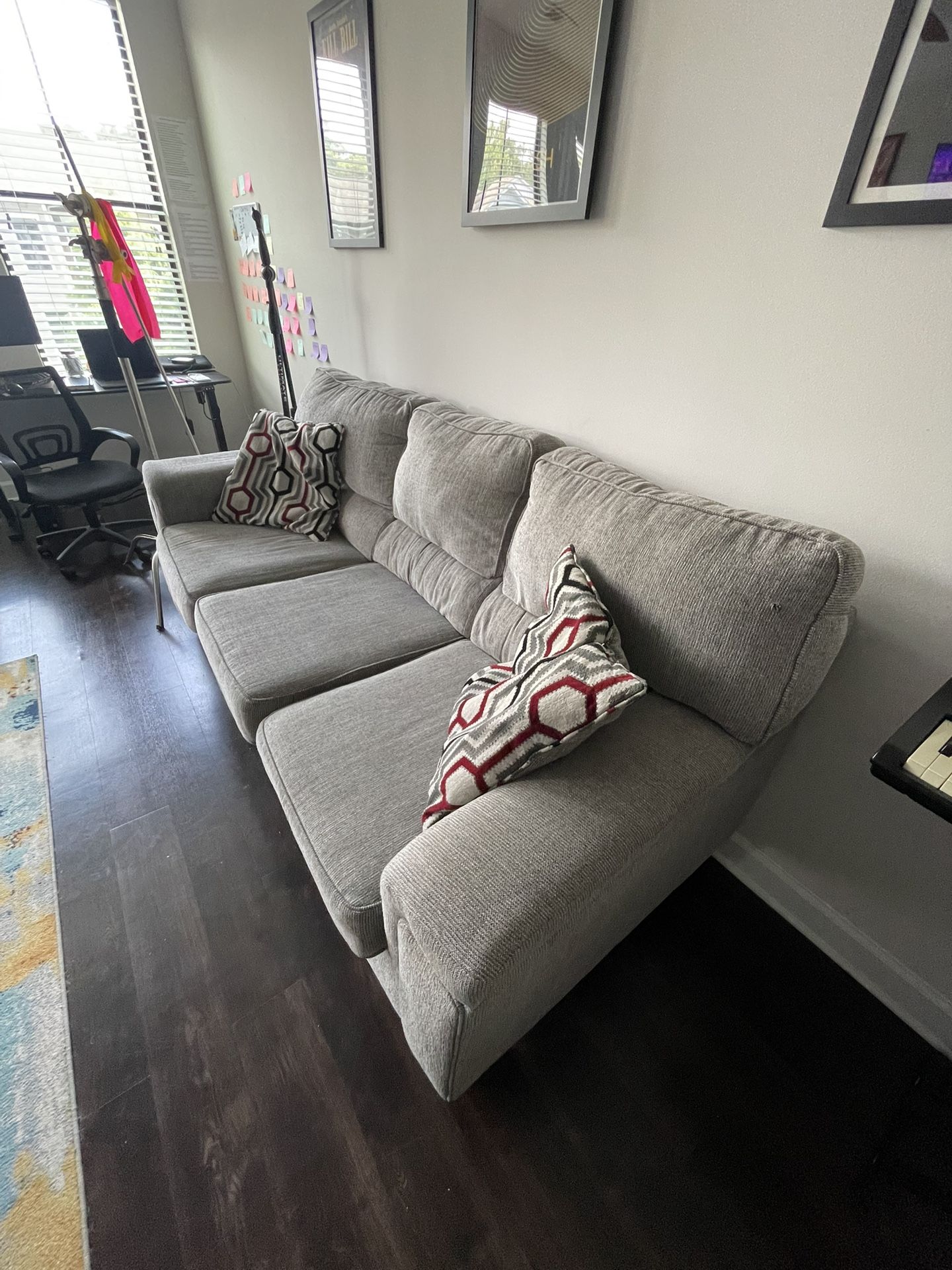 Modern Grey Sectional Sofa