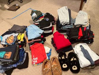 100 pieces of boys 6/7 clothing