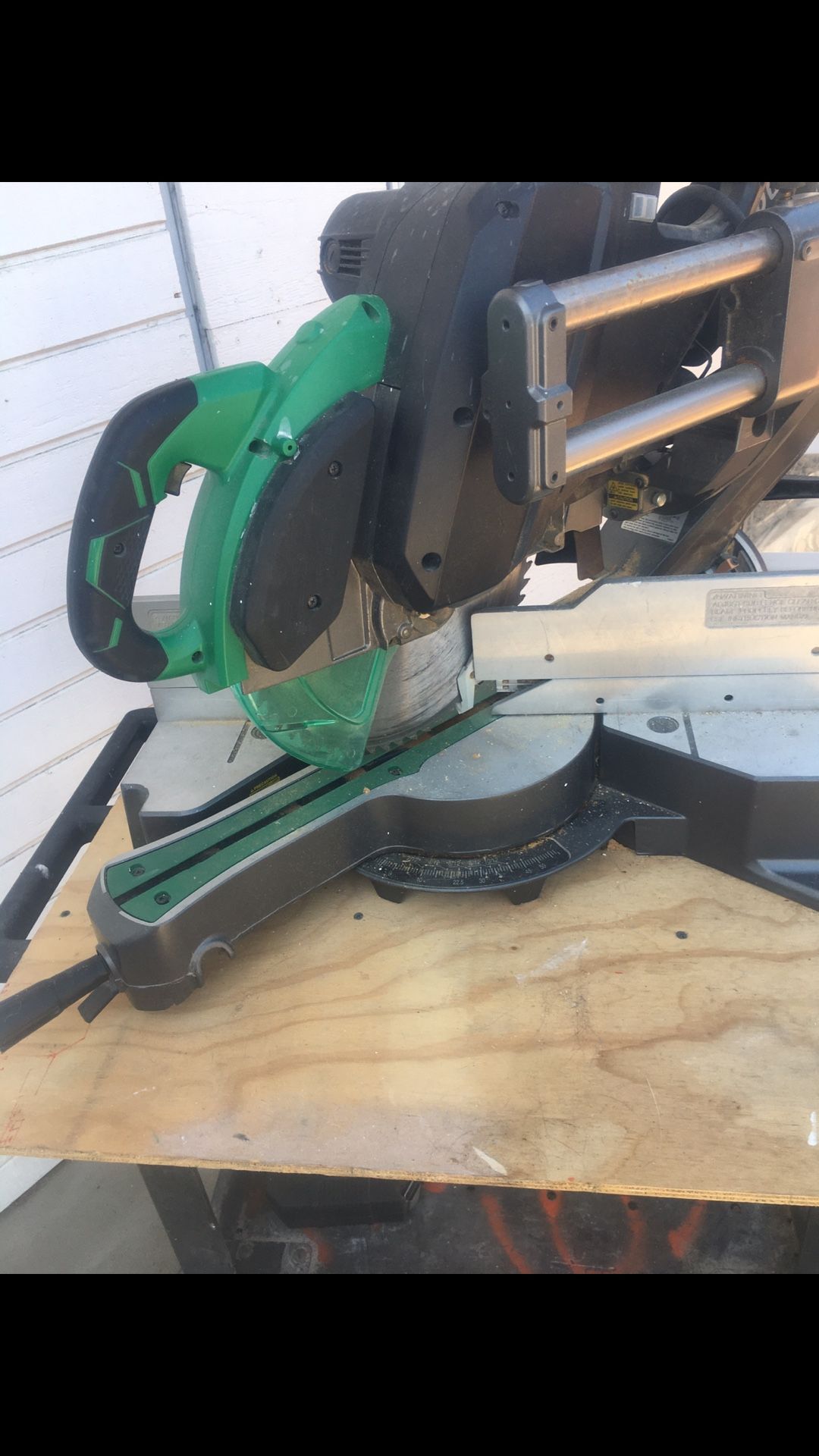 12” Sliding Dual Miter Compound Saw Matebo