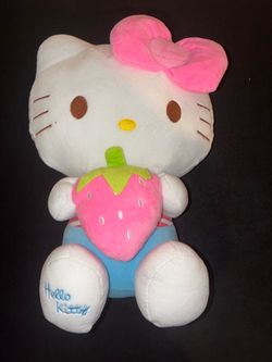 Hello Kitty Strawberry Plush Stuffed Animal