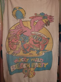 vintage 90s Kool-Aid Beach / pool Towel