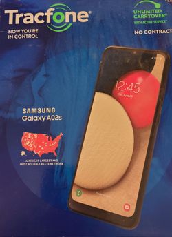 Tracfone SAMSUNG Galaxy A02s NEW