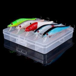 Brand New Fishing Lures Minnow Baits 5pack Lot With Box 