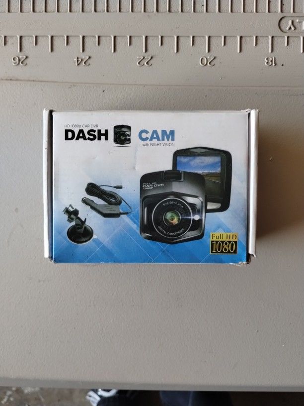 Dash Cam W/Night Vision 1080p
