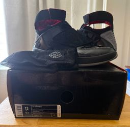 Mens Nike Air Jordan XX Black Red 310455 001 Size 12 Original with Box &Bag 2005