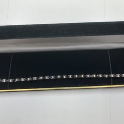 14KYG Apprx 1.00 CTW & Sapphire Bracelet 