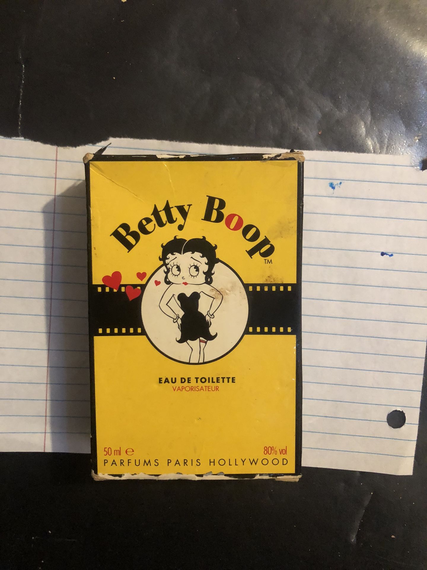Betty Boop Vintage Perfume New 