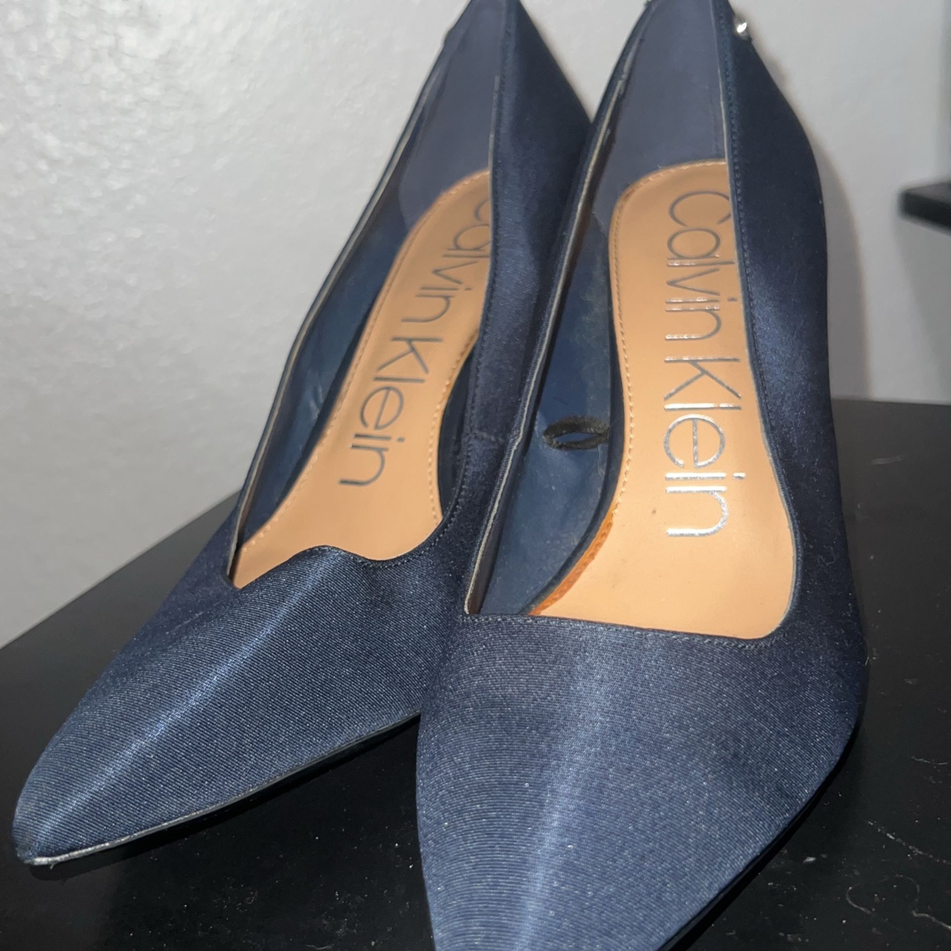 Blue Calvin Klein Heels