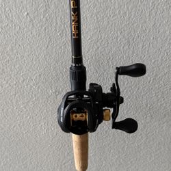 Lews Hank Parker 7’ Rod w/ Lews Baitcaster
