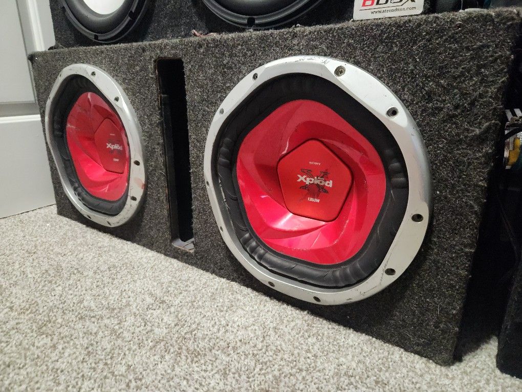 2 12 Inch Sony Xplod