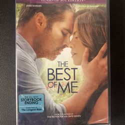 The Best of Me (Tears Of Joy Edition, DVD, 2015) New Sealed