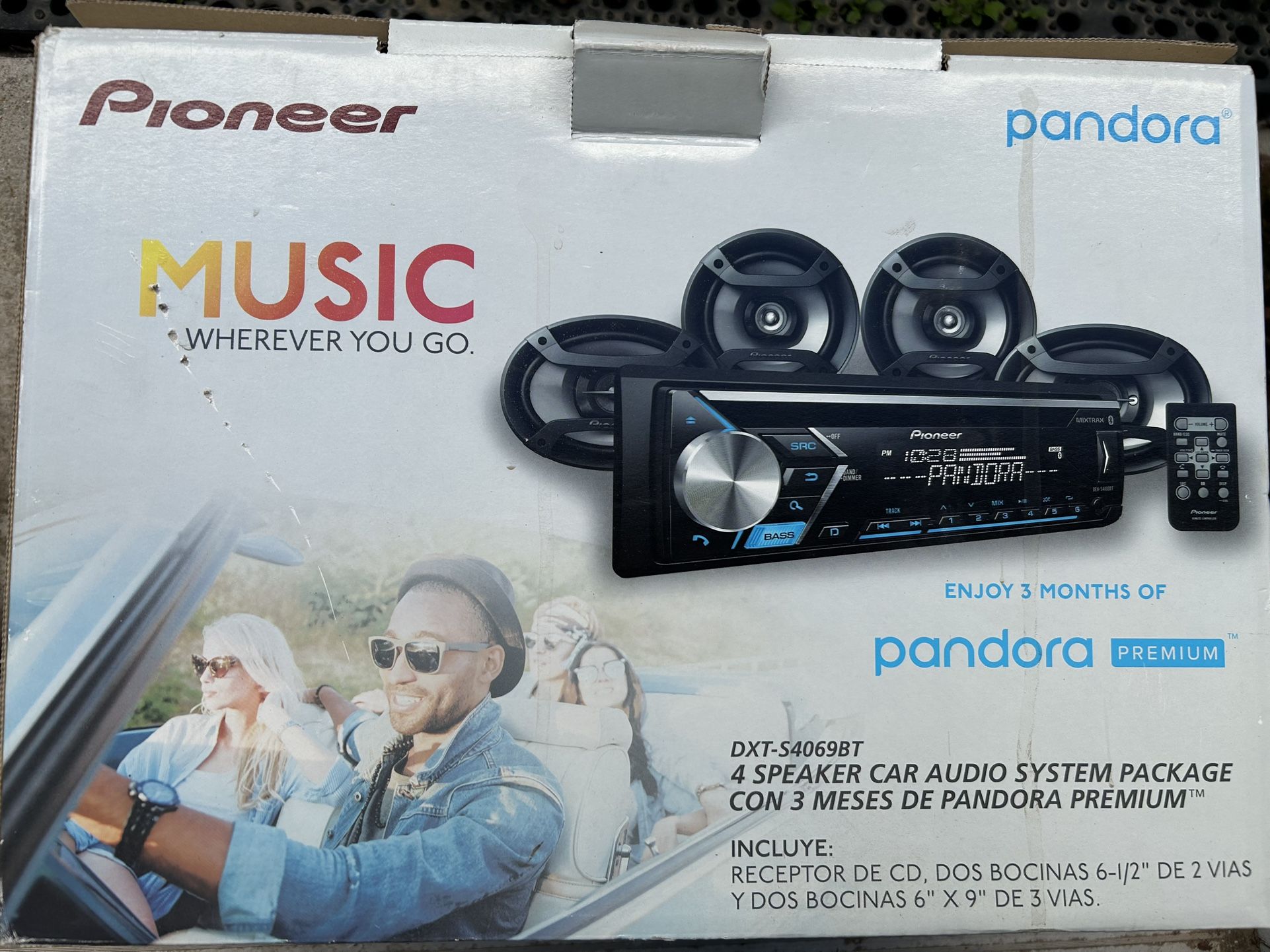 Pioneer Car Stereo System