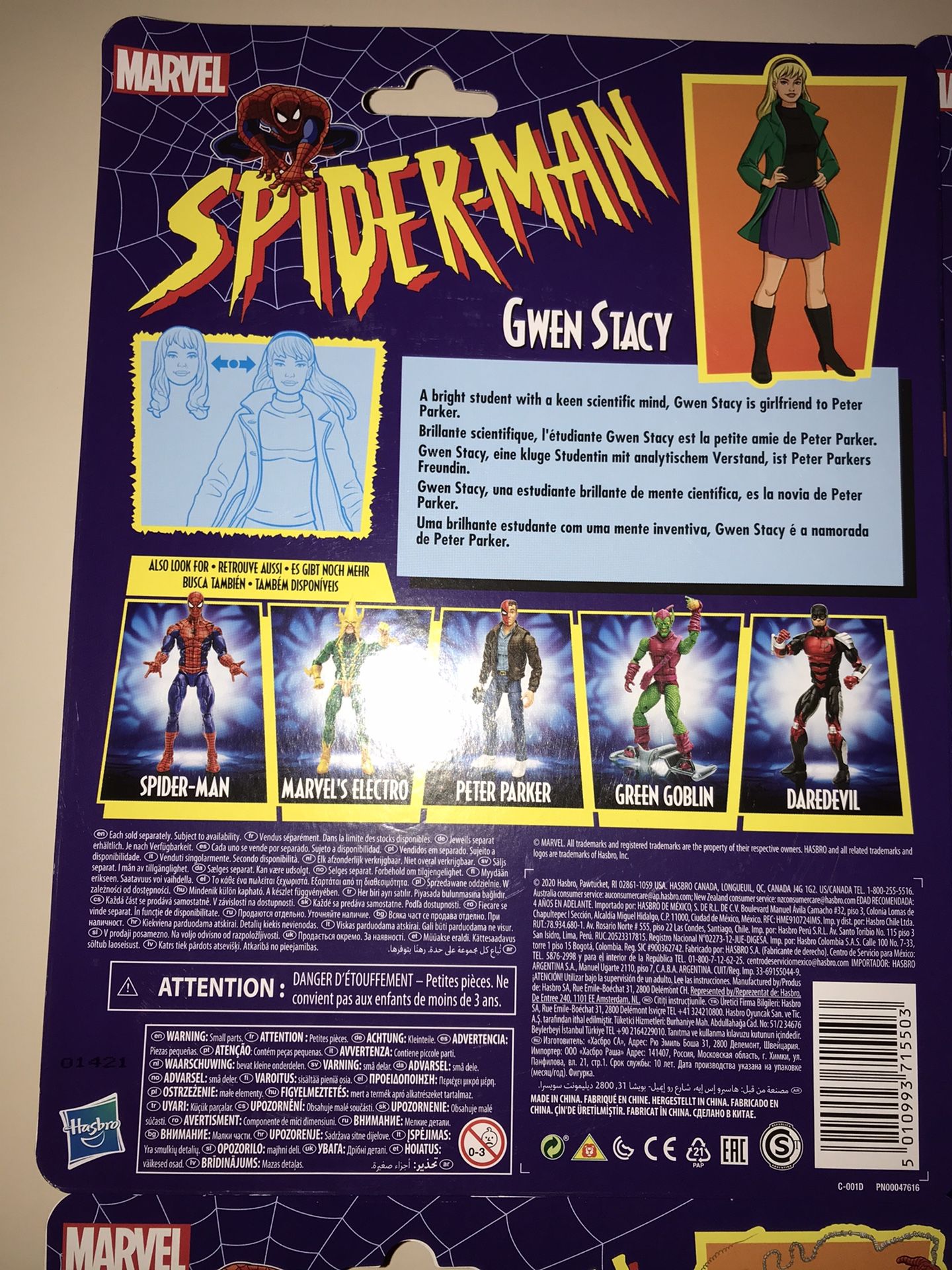 Marvel legends retro Spider-Man