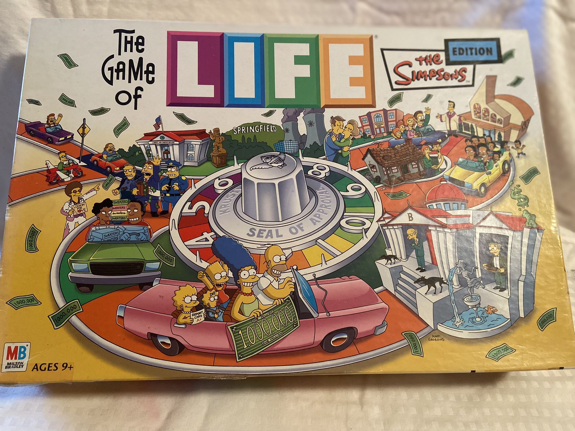 The Game Of Life, The Simpsons Edition 