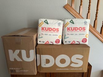 Kudos Diapers (size 6) 3 Cases