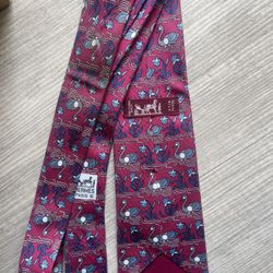 Hermes Tie Used 