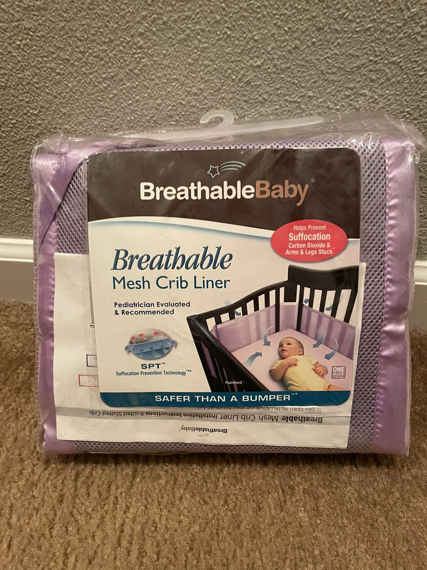 Breathable Baby crib Mesh 