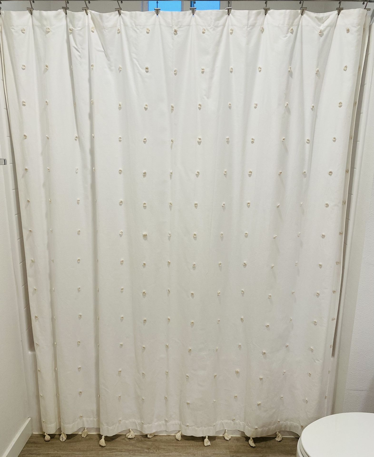 Cute Neutral Shower Curtain