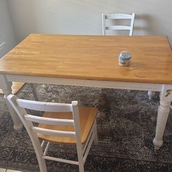 Table and chairs